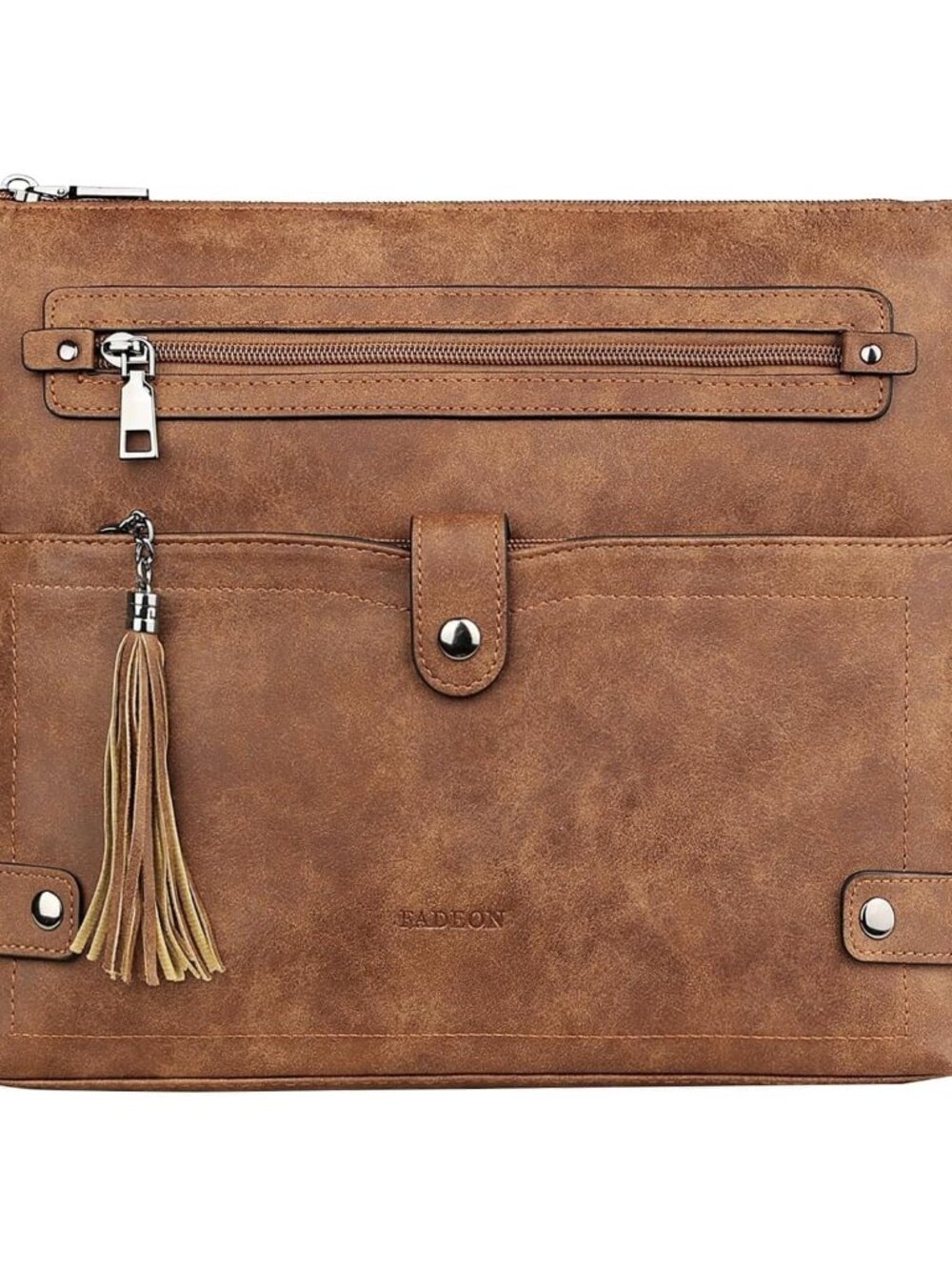 Large Crossbody Bag for Women, Waterproof Leather Purses for Women